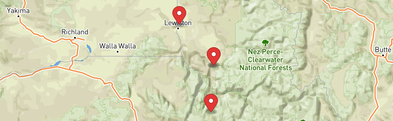 Map of photo locations