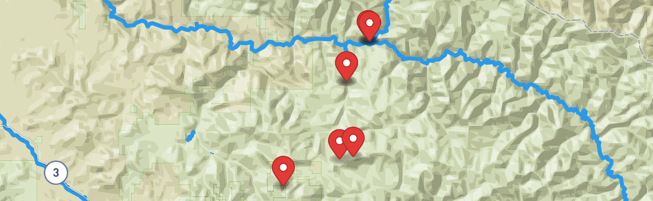 Map of photo locations