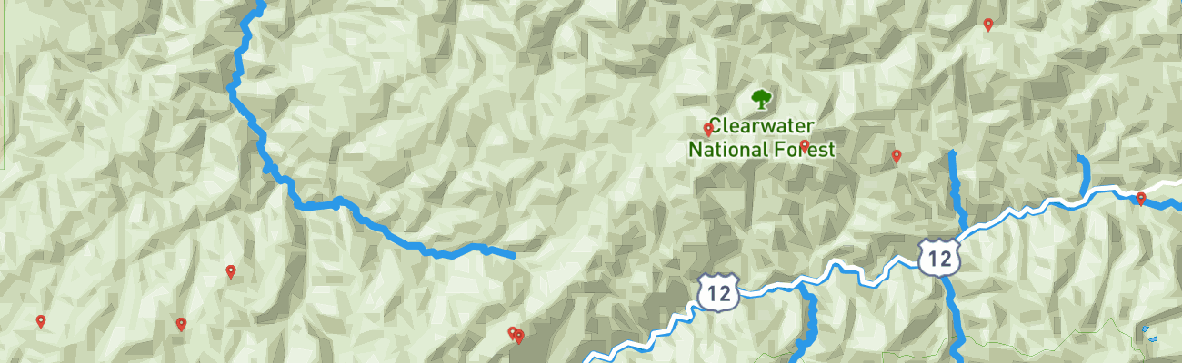 Map of photo locations