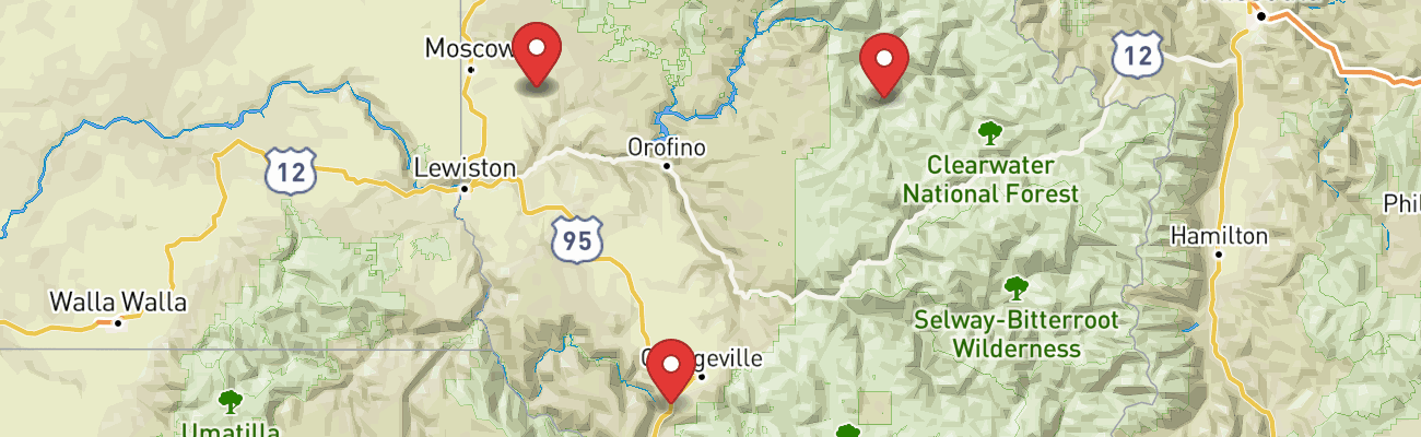 Map of photo locations