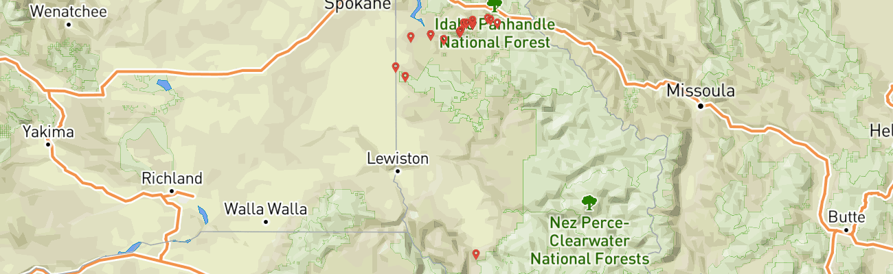 Map of photo locations