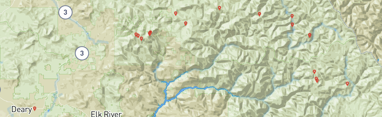Map of photo locations