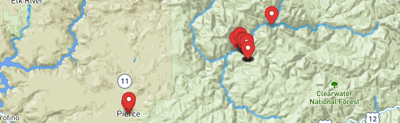 Map of photo locations