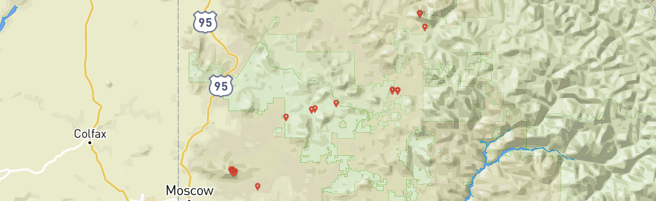 Map of photo locations