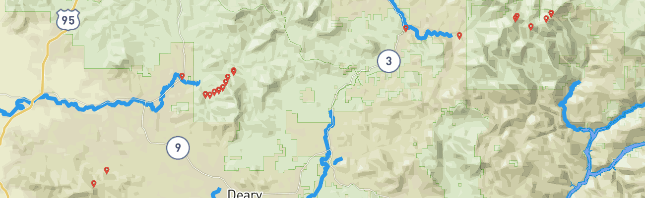 Map of photo locations