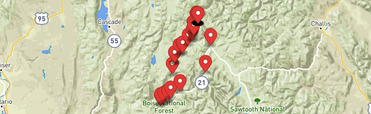 Map of photo locations