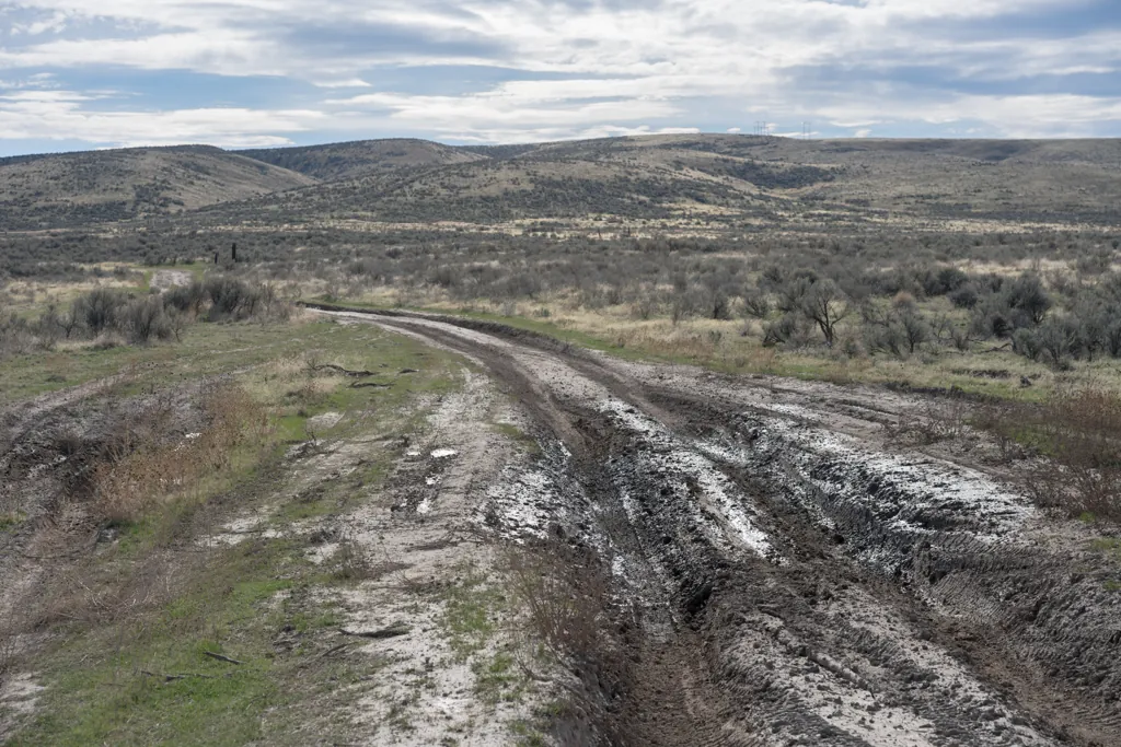Mud on the Oregon Trail