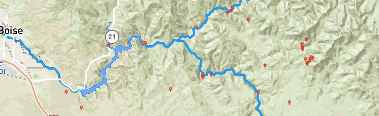 Map of photo locations