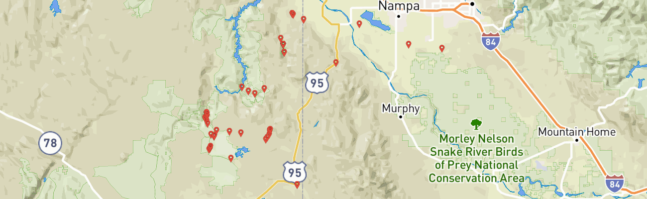 Map of photo locations