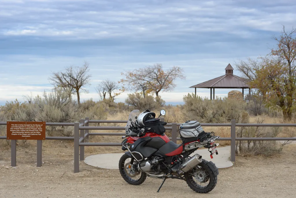 Parked at Bonneville Point